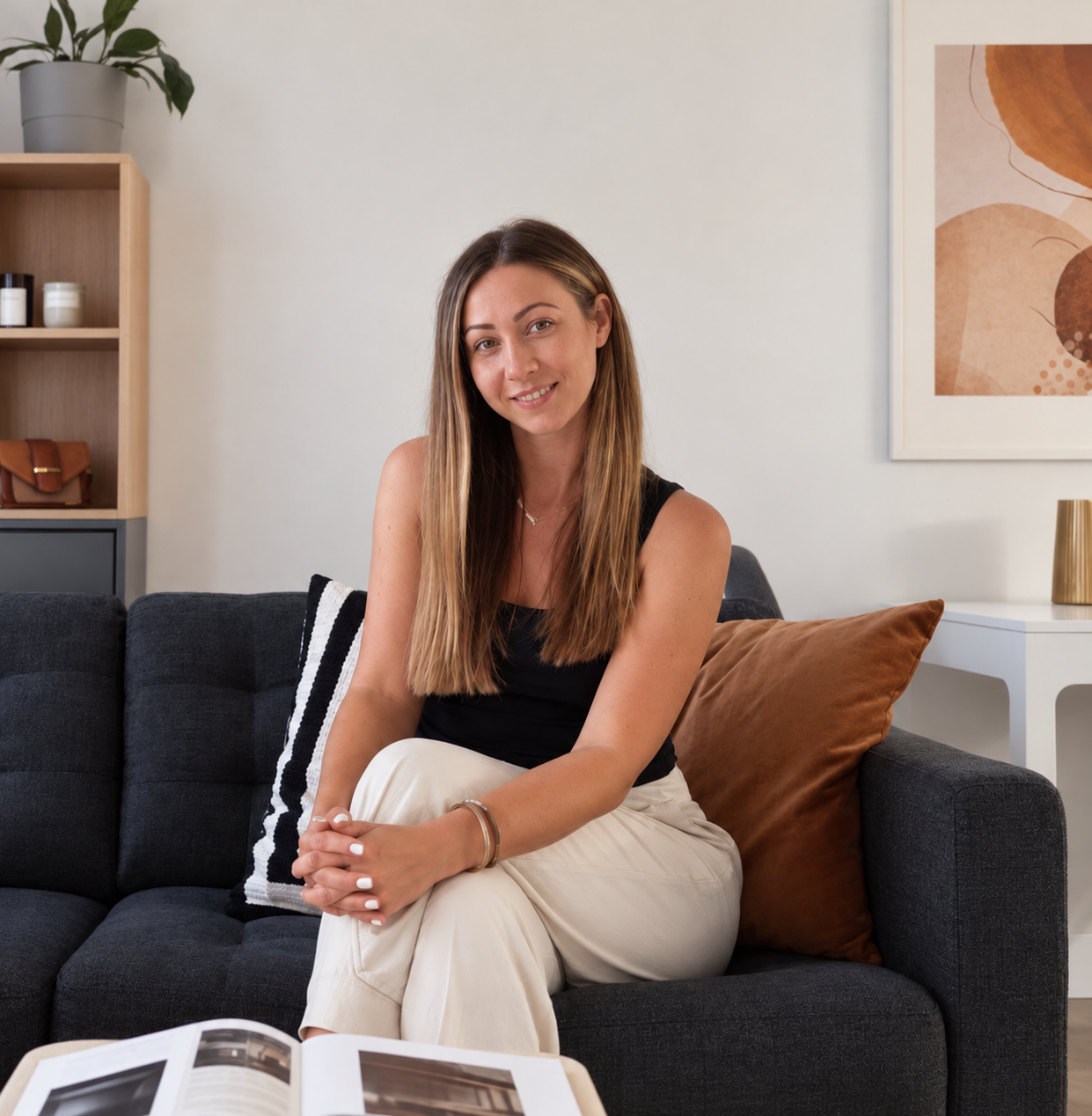 Cseke Viktória, a MINA Home alapítója